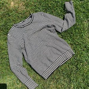 Striped cashmere sweater